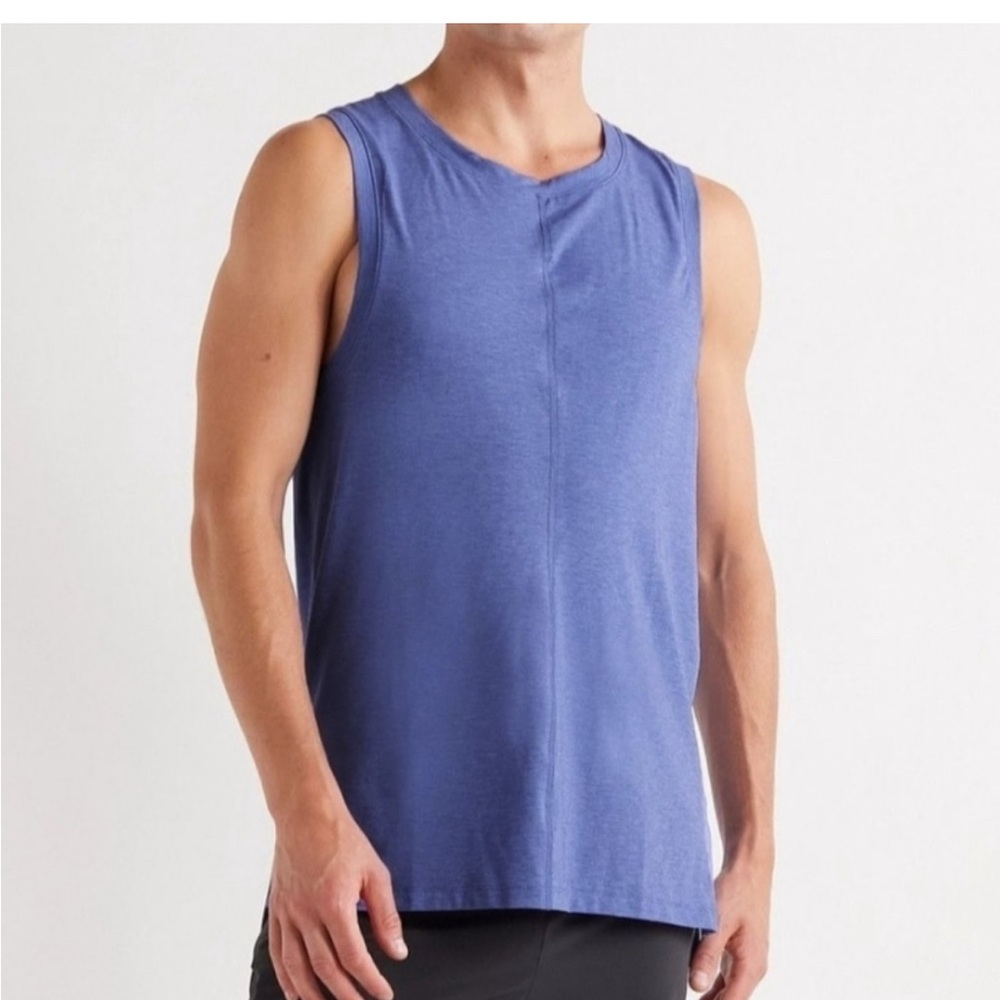 Nike Dri-FIT Blue Slim Fit Tank